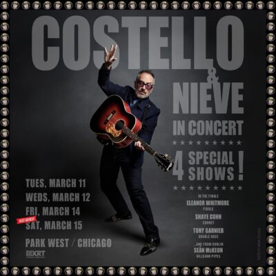 4th Show Added in Chicago for Costello & Nieve in Concert